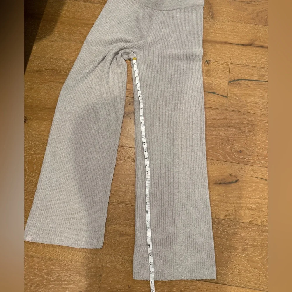 Barefoot Dreams Ribbed Wide-Leg Pants - size Medium - Picture 4 of 7